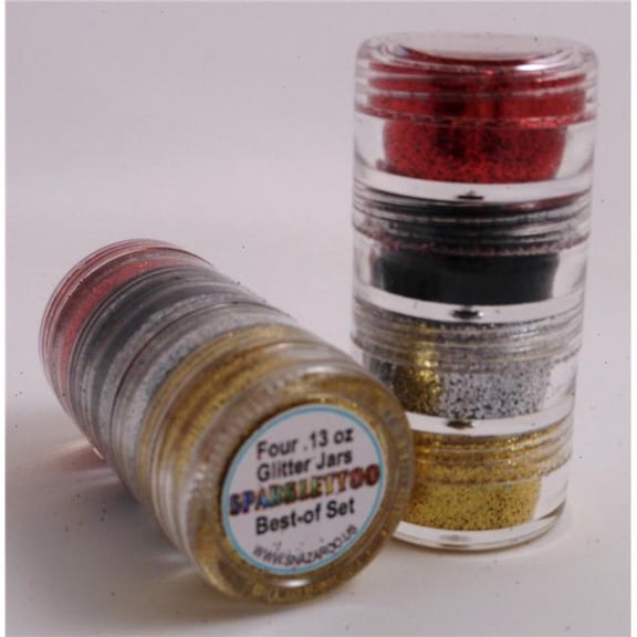 Sparklettoo GL-TOPSET 0.13 oz Glitter Top Set