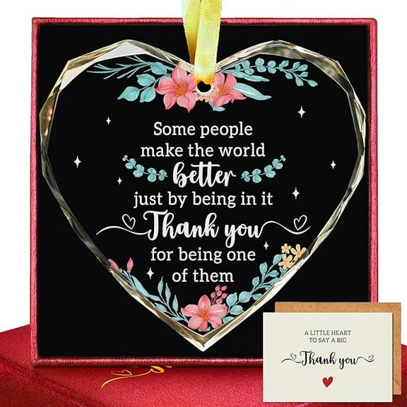 Sparklezza Thank You Gifts for Women, Teacher Appreciation Gifts, Daycare Goodbye Gift, Thank You Ornaments for Christmas Tree, Difference Maker Ornament, Appreciation Gift for Friends Nurse Coworker