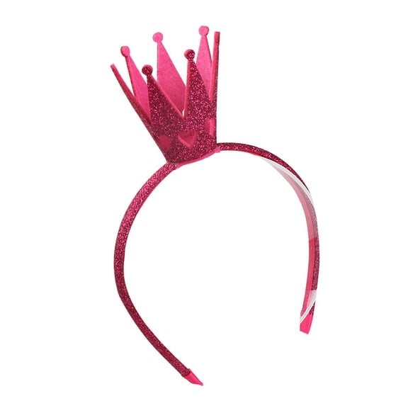 Sparkling 3D Crowns Hairhoop for Women Kids Princess Hairband All Ages Birthday Party Accessories Hollow Tiaras Headband