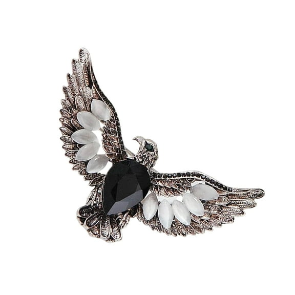Sparkling Bird Brooch Adorable Animal Pin Stylish Lapel Pin Alloy Texture