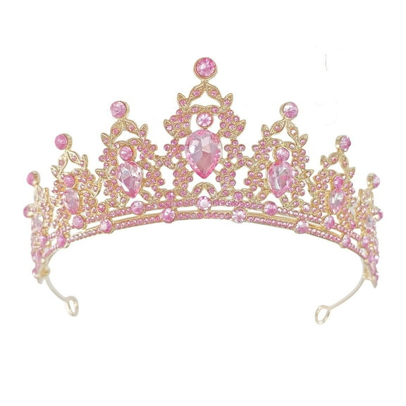 Sparkling Bridal Shower Headpiece Crowns Hairband With Rhinestones Decors For Formal Parties And Wedding Photoshoots