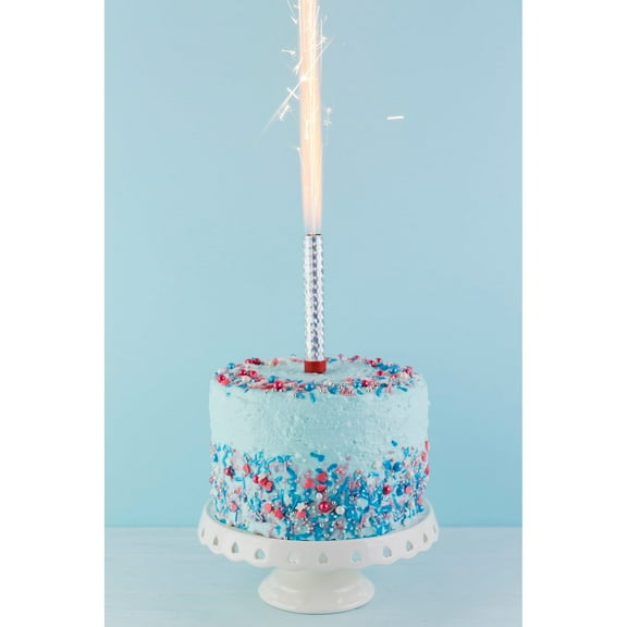 Sparkling Celebration Party Candles, Big Birthday Cake Sparklers, perfect for Weddings, Birthdays, and Parties