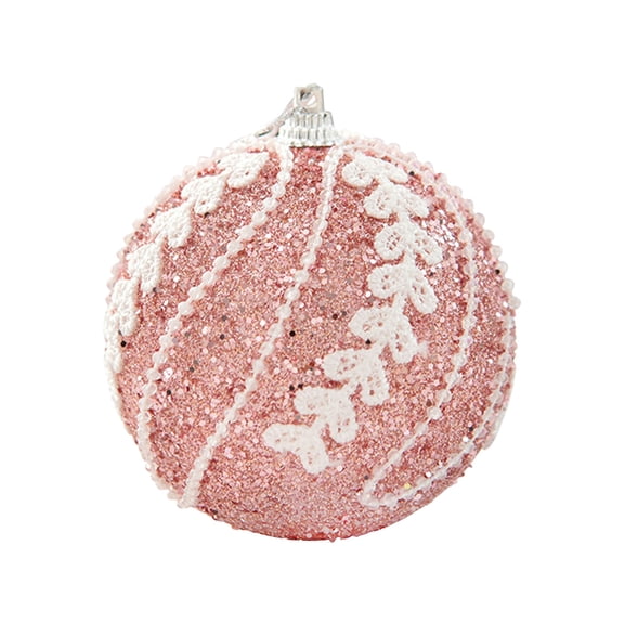 Sparkling Christmas Baubles Glitter Sequin Hanging Balls Shatterproof Decor For Xmas Trees Wreaths Holiday Parties Weddings Festive Home Accents For Tree Garland.