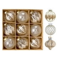 thumbnail image 1 of Sparkling Christmas Tree Decoration Balls, Holiday Baubles with Lanyards, Light-up Ornaments for Christmas Tree, Not Easily Deformed Tree Pendants, 1 of 1