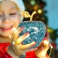 thumbnail image 1 of Sparkling Crystal Apple Gift - Handcrafted Holiday Decor, Christmas Eve Surprise, Romantic Keepsake, Festive Home Decoration, Personalized Present for Loved Ones, 1 of 6