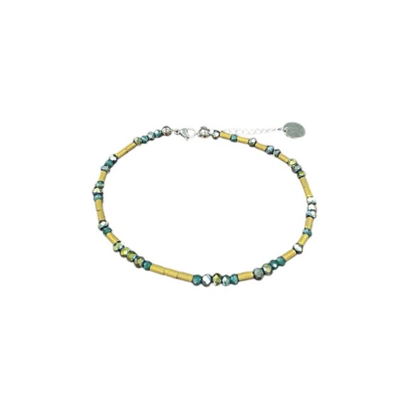 Sparkling Crystal Bracelet with Extender Chain | A Touch of Summer Elegance