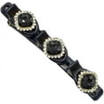 thumbnail image 1 of Sparkling Crystal Stone Braided Hair Clips,Double Bangs Hair Clips Braided Hairpins, Braided Hair Clip with Rhinestones, Side Bangs Hair Clips,Hair Styling for Women, 1 of 5