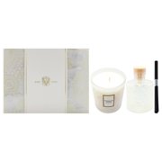 Sparkling Cuvee The Celebration Set by Voluspa for Unisex - 2 Pc 9oz Candle, 3.4oz Reed Diffuer