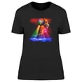 thumbnail image 1 of Sparkling Disco Ball. T-Shirt Women -Image by Shutterstock, Female Large, 1 of 2