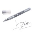 thumbnail image 1 of Sparkling Glitter Marker 0.7mm Fine Point, Silver, 5-Inch, 1 of 1
