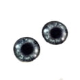thumbnail image 1 of Sparkling Gray Human Glass Eyes, 1 of 5