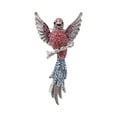 thumbnail image 1 of Sparkling Hawks Pin Retro Style Rhinestones Embellished Sturdy Alloy Fashion Gift, 1 of 11
