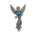 thumbnail image 1 of Sparkling Hawks Pin Retro Style Rhinestones Embellished Sturdy Alloy Fashion Gift, 1 of 11