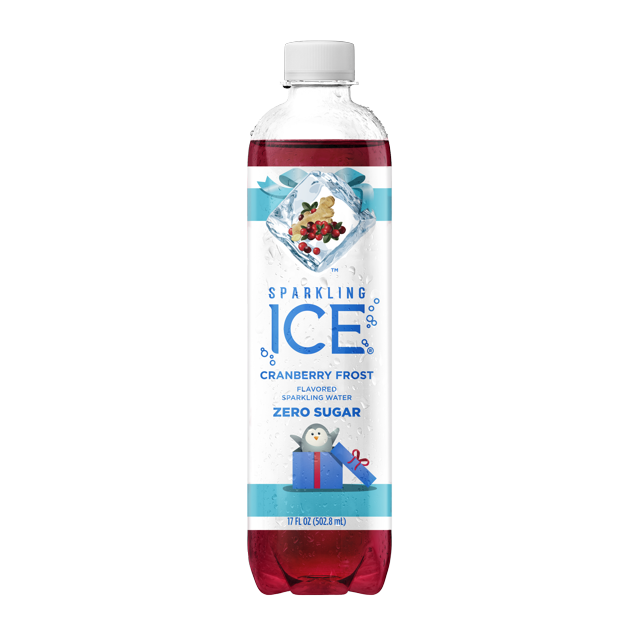 Sparkling ICE Sparkling Water, Cranberry Frost, 17 Oz (Pack of 12)