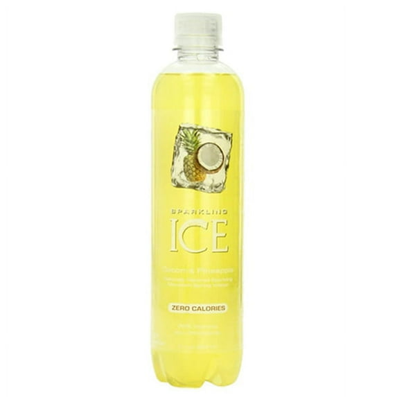 Sparkling Ice Coconut Pineapple 17 oz Plastic Bottles - Pack of 12