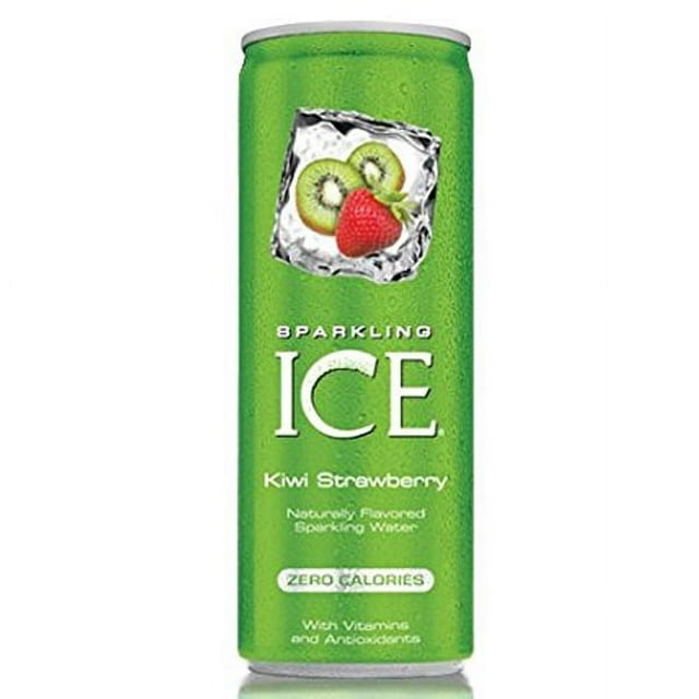Sparkling Ice Kiwi Strawberry 8 oz Cans Pack of 8