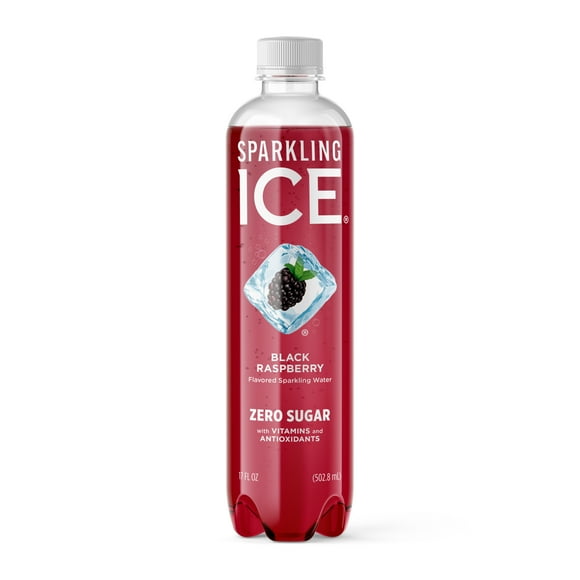 Sparkling Ice Naturally Flavored Sparkling Water, Black Raspberry 17 fl oz