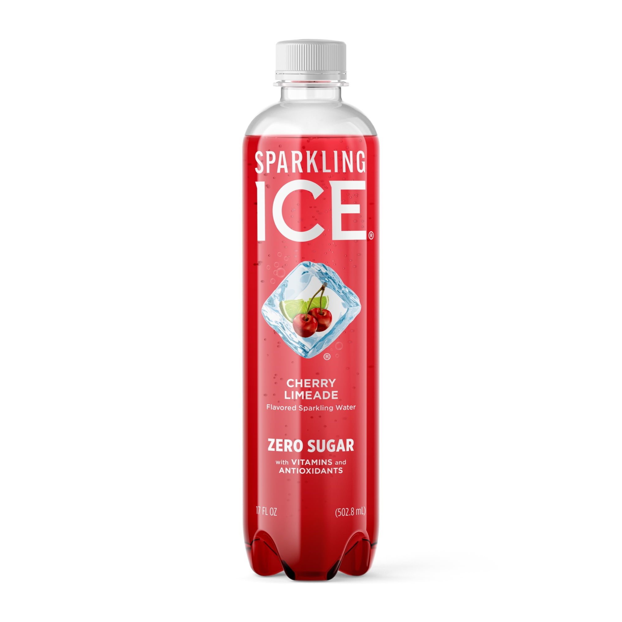Sparkling Ice Naturally Flavored Sparkling Water, Cherry Limeade 17 Fl Oz
