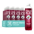 thumbnail image 1 of Sparkling Ice® Naturally Flavored Sparkling Water, Ice Black Cherry, 17 Fl Oz, 12 Count, 1 of 6