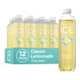 thumbnail image 1 of Sparkling Ice, Classic Lemonade Sparkling Water, Zero Sugar Flavored Water, with Vitamins and Antioxidants, Low Calorie Beverage, 17 oz Bottles (Pack of 12), 1 of 6