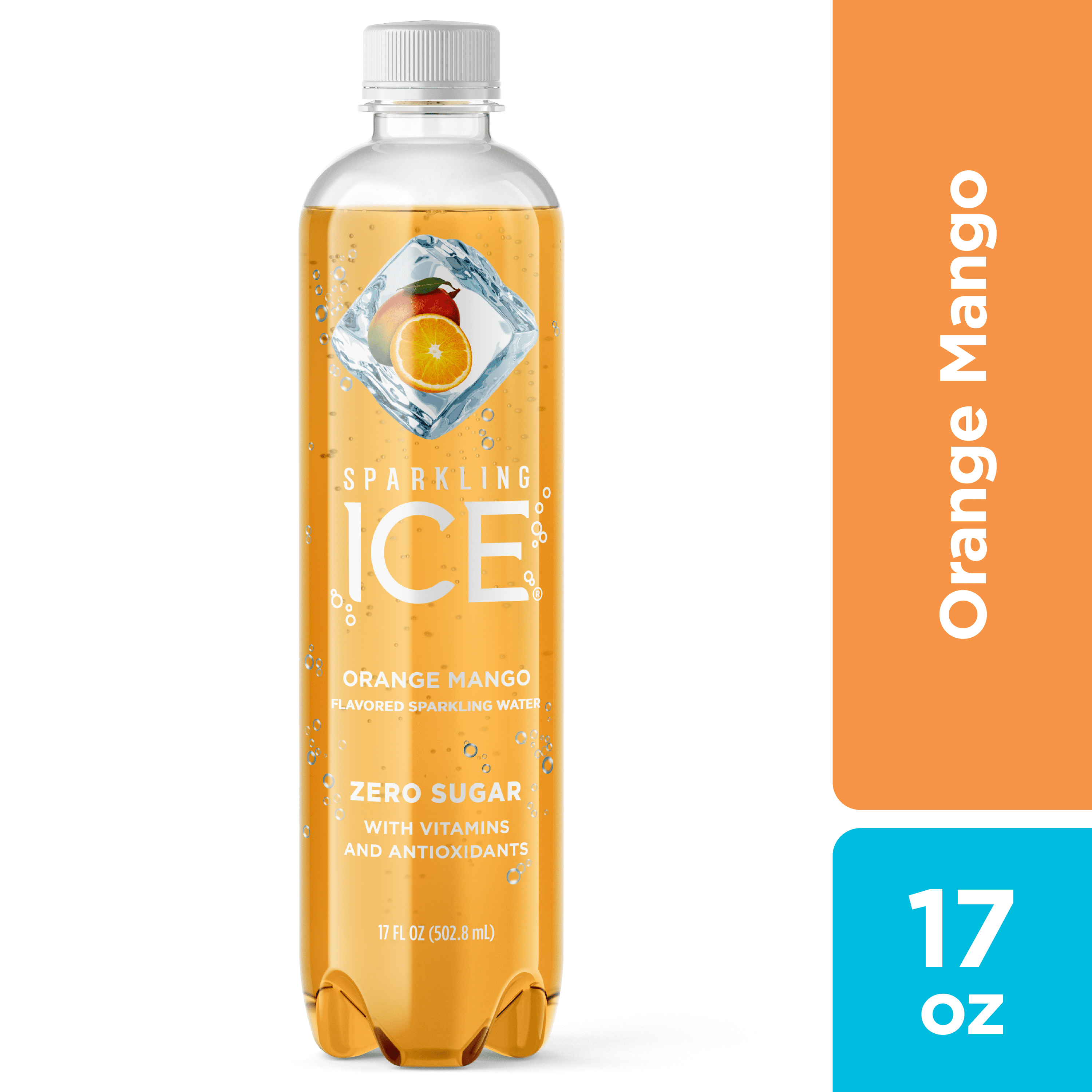 Sparkling Ice® Naturally Flavored Sparkling Water, Orange Mango 17 Fl