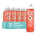 thumbnail image 1 of Sparkling Ice, Peach Nectarine Sparkling Water, 17 oz Bottles (Pack of 12), 1 of 6