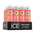 Sparkling Ice® Naturally Flavored Sparkling Water, Peach Nectarine 17