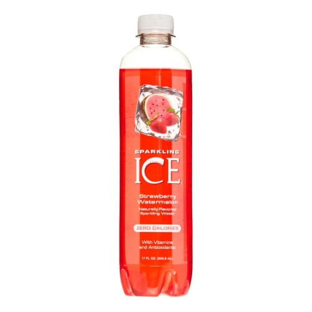 Sparkling Ice Naturally Flavored Sparkling Water, Strawberry Watermelon