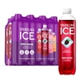 thumbnail image 1 of Sparkling Ice Purple Variety Pack, Flavored Sparkling Water, 17 fl oz, 12 count, 1 of 8