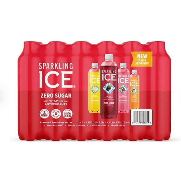 Sparkling Ice Red Variety Pack 17 fl. oz., 24 pk.990343527sd