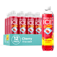 thumbnail image 1 of Sparkling Ice STARBURST Cherry, Flavored Sparkling Water, 17 fl oz Bottles (Pack of 12), 1 of 6
