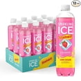 thumbnail image 1 of Sparkling Ice STARBURST Strawberry, Zero Sugar Flavored Sparkling Water, with Vitamins and Antioxidants, Low Calorie Beverage, 17 fl oz Bottles (Pack of 12), 1 of 1
