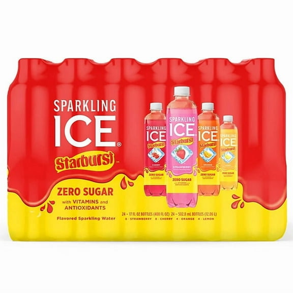 Sparkling Ice Starburst Sparkling Water Variety Pack 17 fl. oz., 24 pk.