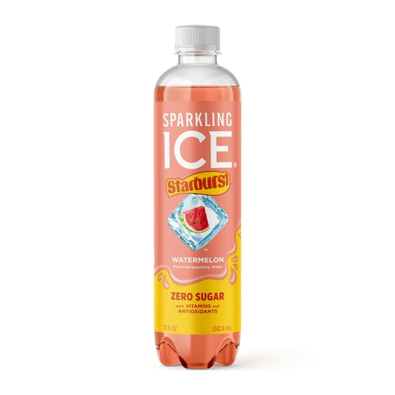 Sparkling Ice Starburst Watermelon, 17oz bottle
