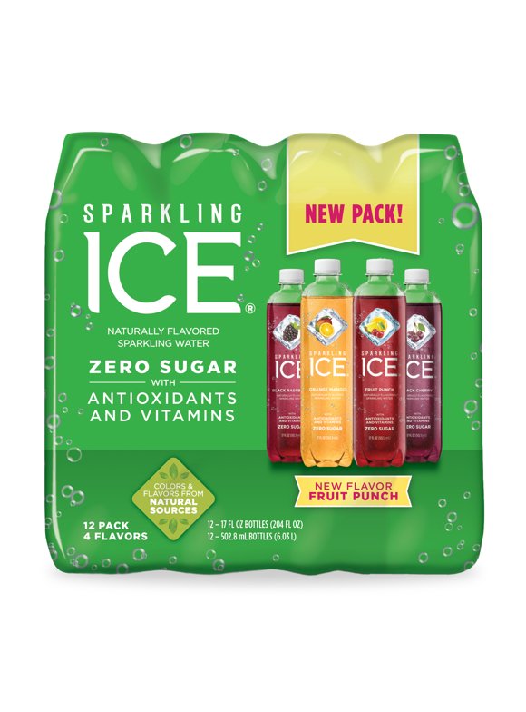 Sparkling Ice Variety Pack Sparkling Water, 17 Fl Oz, 12 Count