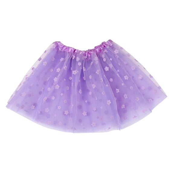 Sparkling Layered Tutu Skirt for Girls, 3-Layer Tulle Design with Stars and Sequins, for Party, Dance, and Ballet Performance, Ages 4-12