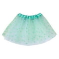 thumbnail image 1 of Sparkling Layered Tutu Skirt for Girls, 3-Layer Tulle Design with Stars and Sequins, for Party, Dance, and Ballet Performance, Ages 4-12, 1 of 4