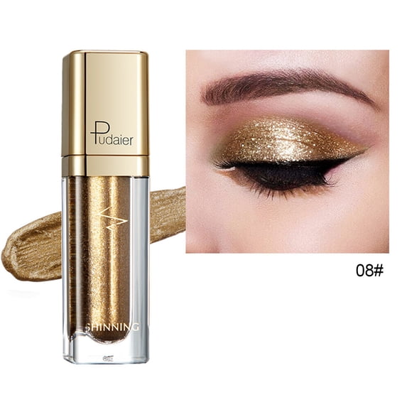Sparkling Liquid Eyeshadows - Diamond Pearlescent 5ml, Shimmer Glitter Makeup, Long Lasting Waterproof, Colorful Eye Shadow, Multi Shade Palette, Liquid Eye Shadow, Eye Makeup, Women