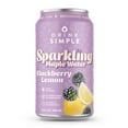 Sparkling Maple Water, Blackberry Lemon, Natural Electrolyte Prebiotic