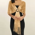 thumbnail image 1 of Sparkling Metallic Shawls and Wraps with Buckle,for Evening Dresses Party Wedding, 1 of 6
