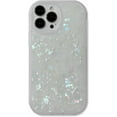 thumbnail image 1 of Sparkling Pearl Dream Shell Pattern Soft  for iPhone Case (White,iPhone 14), 1 of 7
