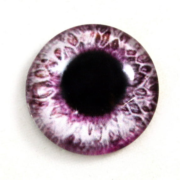 Sparkling Pink Glass Eyes