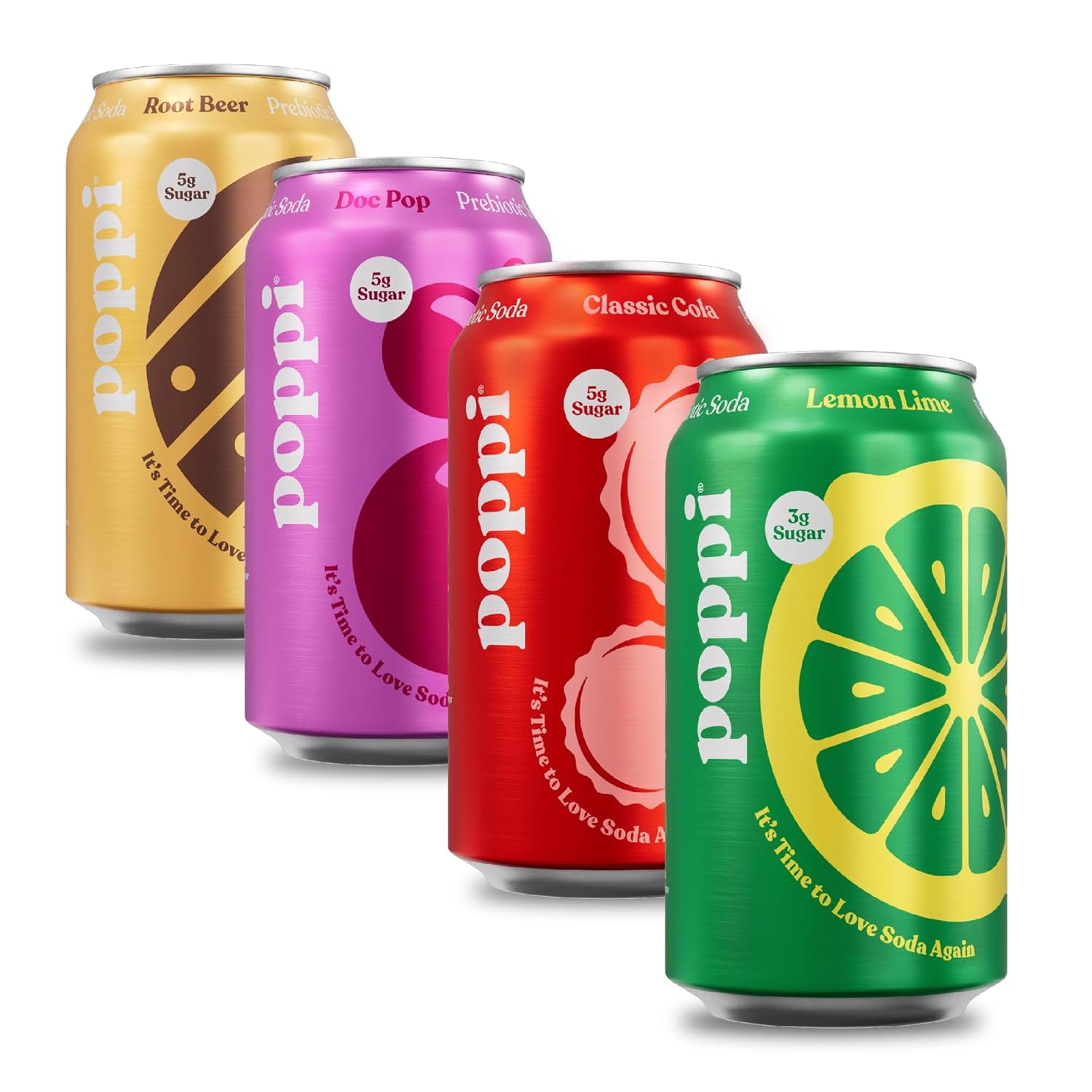 Sparkling Prebiotic Soda, Beverages w/ Cider Vinegar, Seltzer Water