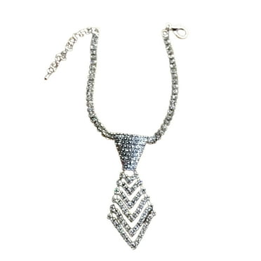 Sparkling Princess Collar - Adjustable White Pet Necklace for Puppies - Eye-Catching Accessory