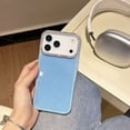 thumbnail image 1 of Sparkling Rhinestone Camera Ring & Glitter Back Shockproof Case for iPhone 17 Pro ,Simple Style Phone Case，Blue, 1 of 7