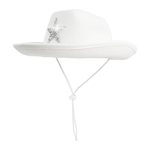 Sparkling Rhinestone Cowboy Hats for Kids, Soft for Costume Parties & Outdoor Adventures