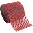 thumbnail image 1 of Sparkling Rhinestone Mesh Ribbon for Event Decorations, Wedding Cake, Birthdays, Baby Shower, Arts & Crafts, 4.75" x 10 Yards, 24 Row, 1 Roll, 1 of 2