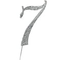 thumbnail image 1 of Sparkling Rhinestone Metal Crystal Cake Topper, 1 of 1