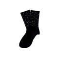 thumbnail image 1 of Sparkling Rhinestones Ankle Socks Comfortable Socks For Long Hours Use, 1 of 8
