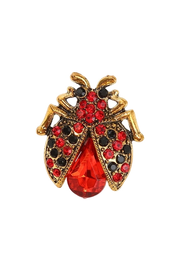 Sparkling Rhinestones Gogga Brooch Laple Pin With Secure Lock Clasp For Evening Event And Daily Accessories